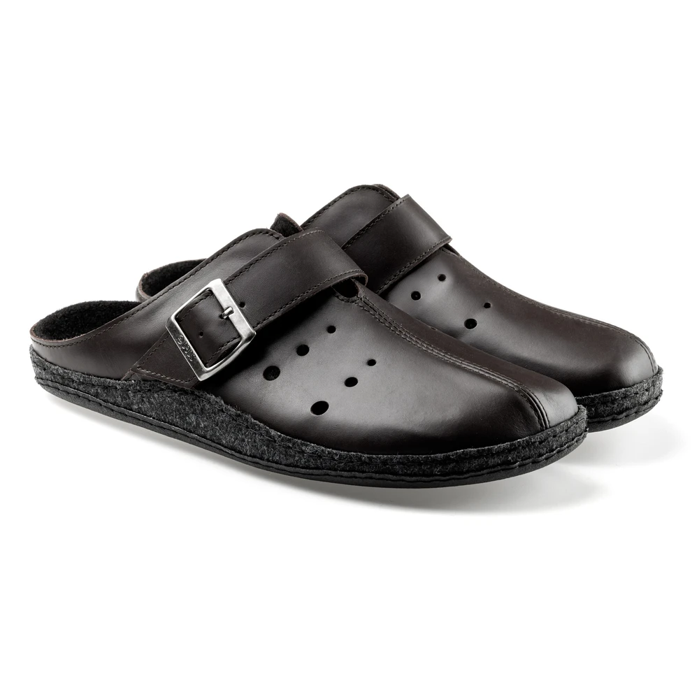 Klapki Paps classic ME 1051-302 brązowe