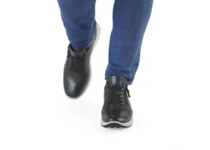Buty ortopedyczne skórzane męskie Ara Matteo czarne