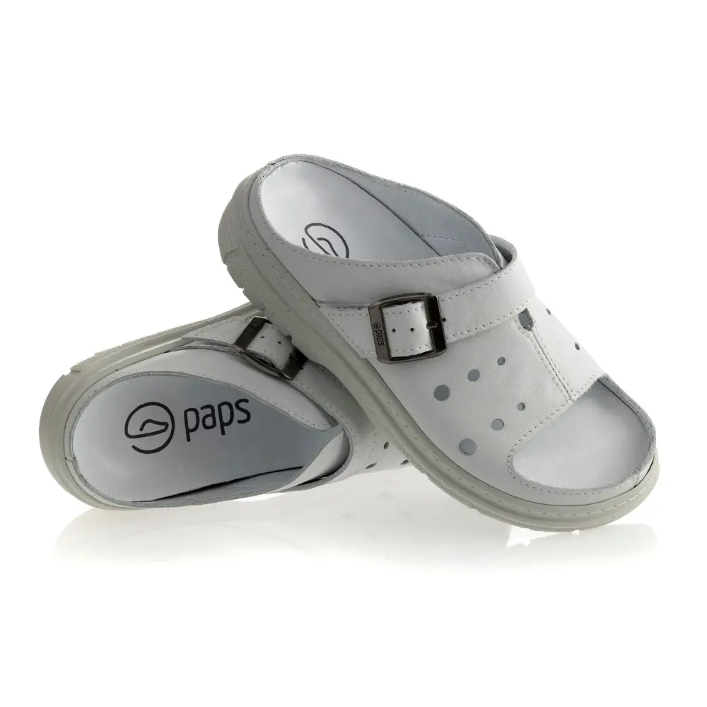 ME-1051-003 obuwie medyczne damskie meskie bez palcow paps biale 8