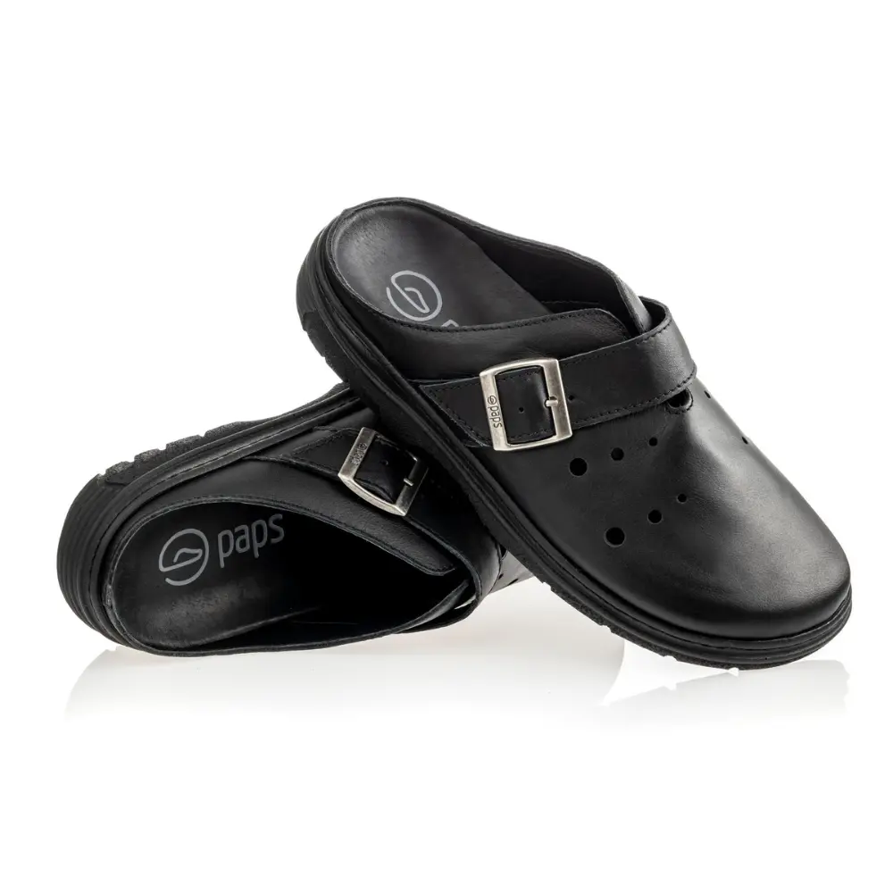 ME-1051-003 obuwie medyczne damskie meskie pelne paps czarne 6