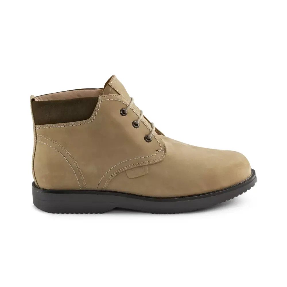 Marka LucRo by Schein 4 Trzewiki skórzane męskie dla cukrzyków KURT LucRo beżowe