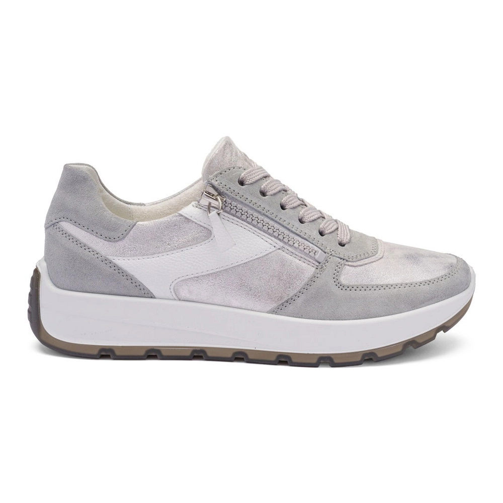 Buty ortopedyczne na płaskostopie Ara New York 12-25112-20 w kolorze szarym