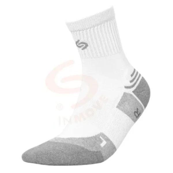 Skarpety sportowe ze srebrem INMOVE Athletic Silver białe
