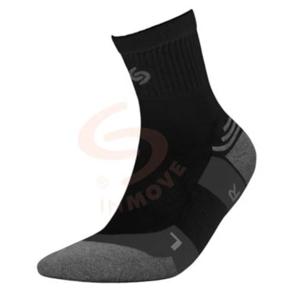 Skarpety sportowe ze srebrem INMOVE Athletic Silver czarne