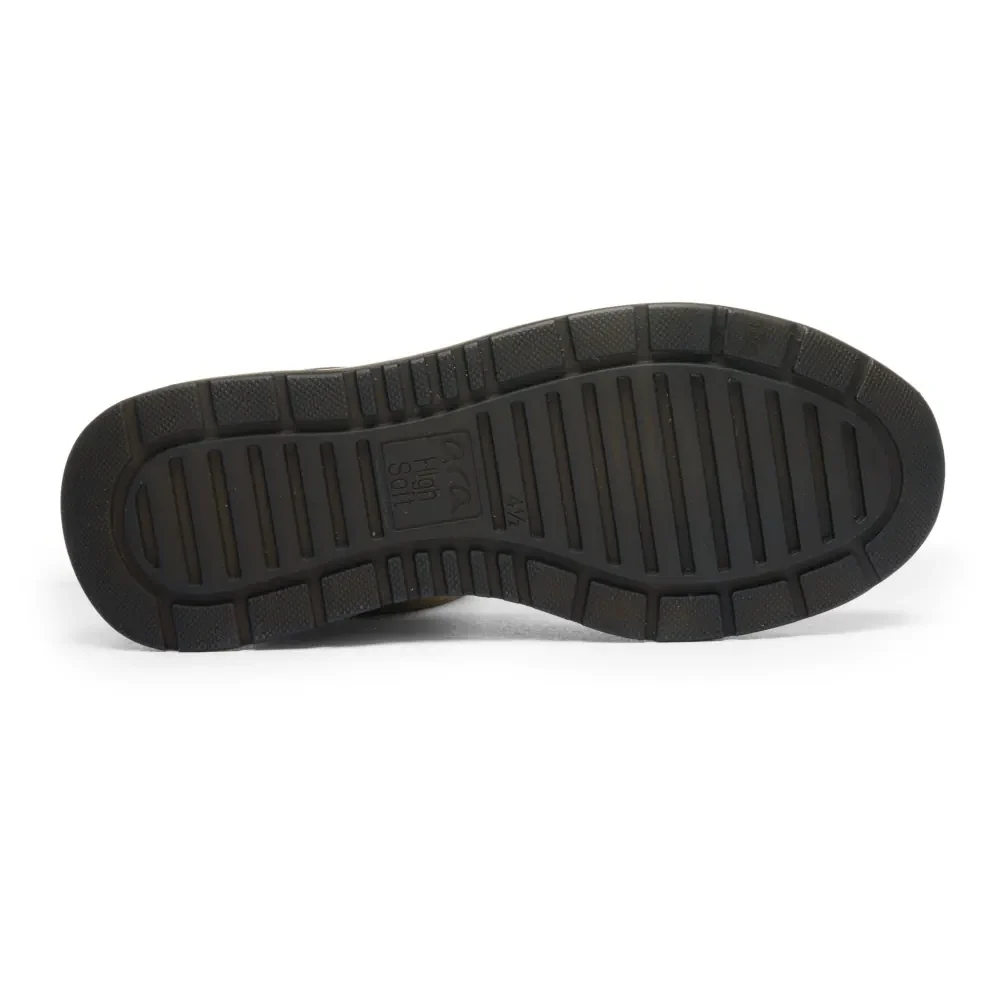 Sneakersy z wyjmowaną wkładką Ara GARDA - czarne z brązowym połyskiem