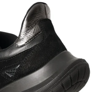 Czarne sneakersy damskie oddychające z siateczką Ara Motion