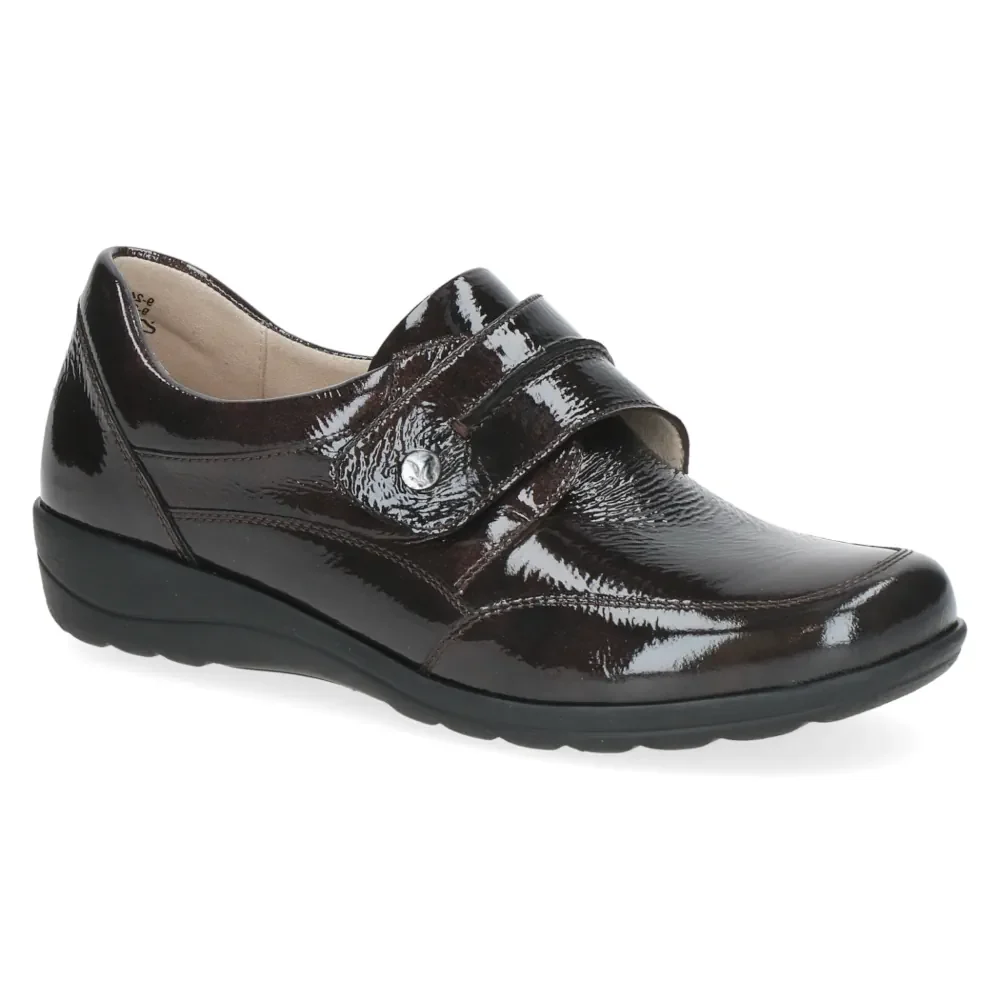 Eleganckie buty damskie na szerszą stopę lakierowane CAPRICE 9-24753-45-546 Eleganckie buty damskie na szerszą stopę lakierowane CAPRICE 9-24753-45-546