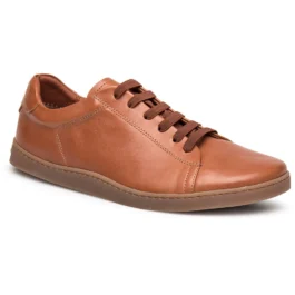 Skórzane buty barefoot El Naturalista Origen brązowe