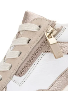 Wygodne sneakersy damskie z wyjmowaną wkładką Ara Garda 12-57702-25 beżowy